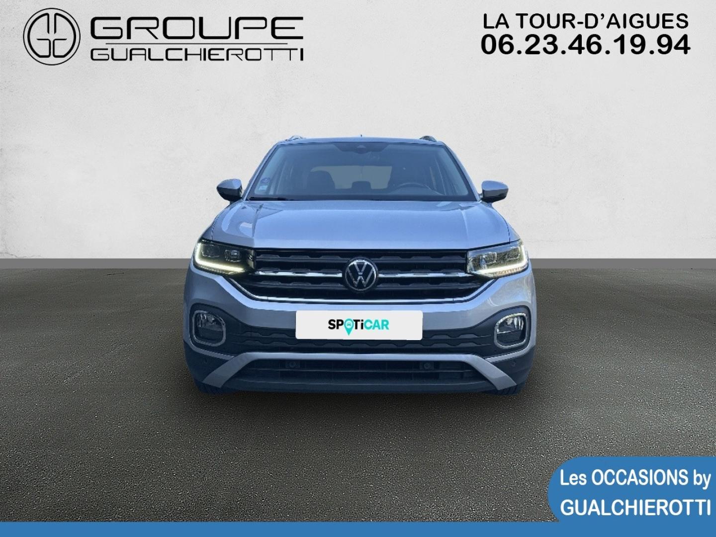 Occasion VOLKSWAGEN T-Cross 1.0 TSI 115ch Carat DSG7 17990€ - GUALCHIEROTTI La Tour d'Aigue