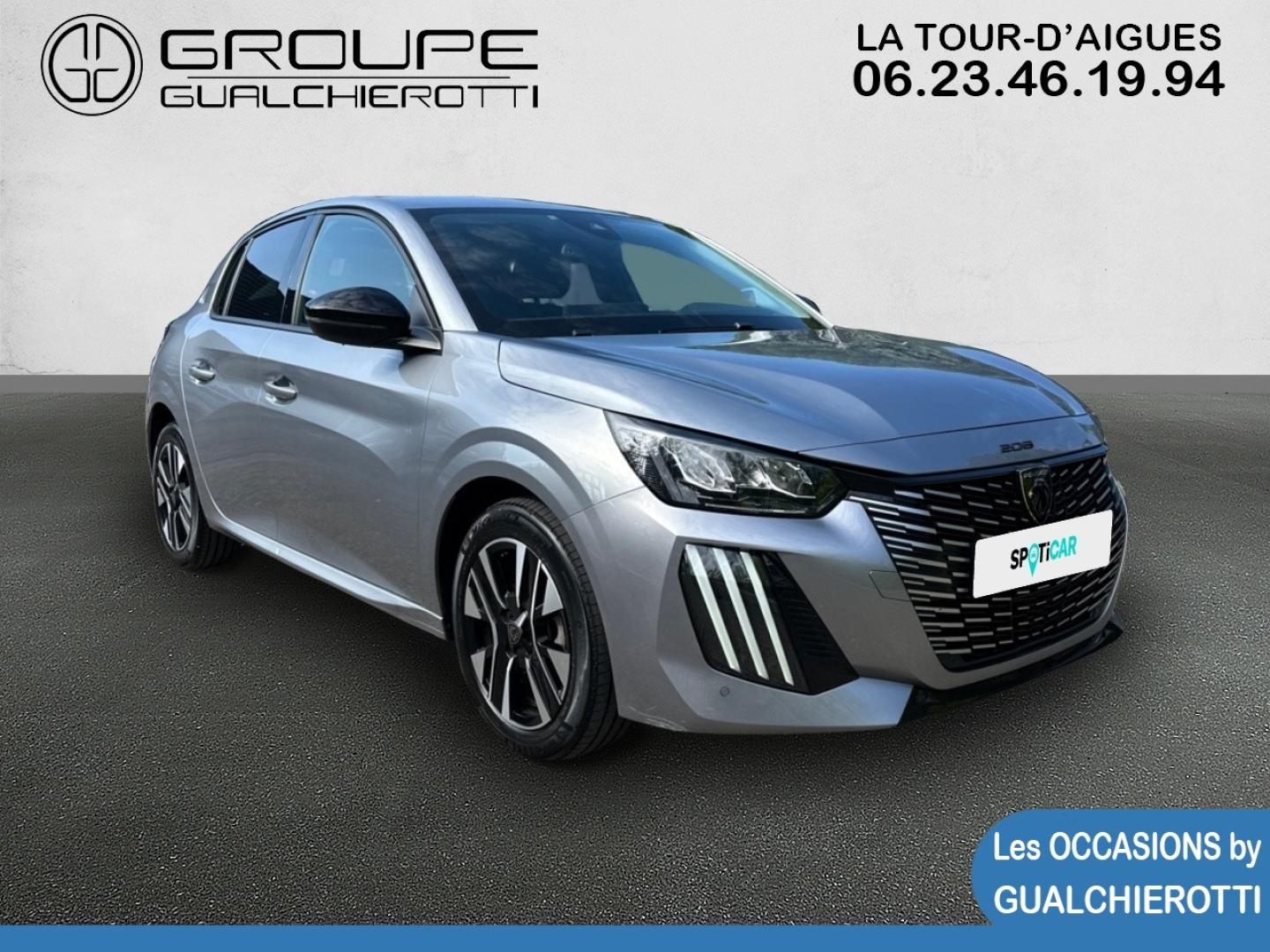 Occasion PEUGEOT 208 1.2 PureTech 100ch S&S Allure 14490€ - GUALCHIEROTTI La Tour d'Aigue