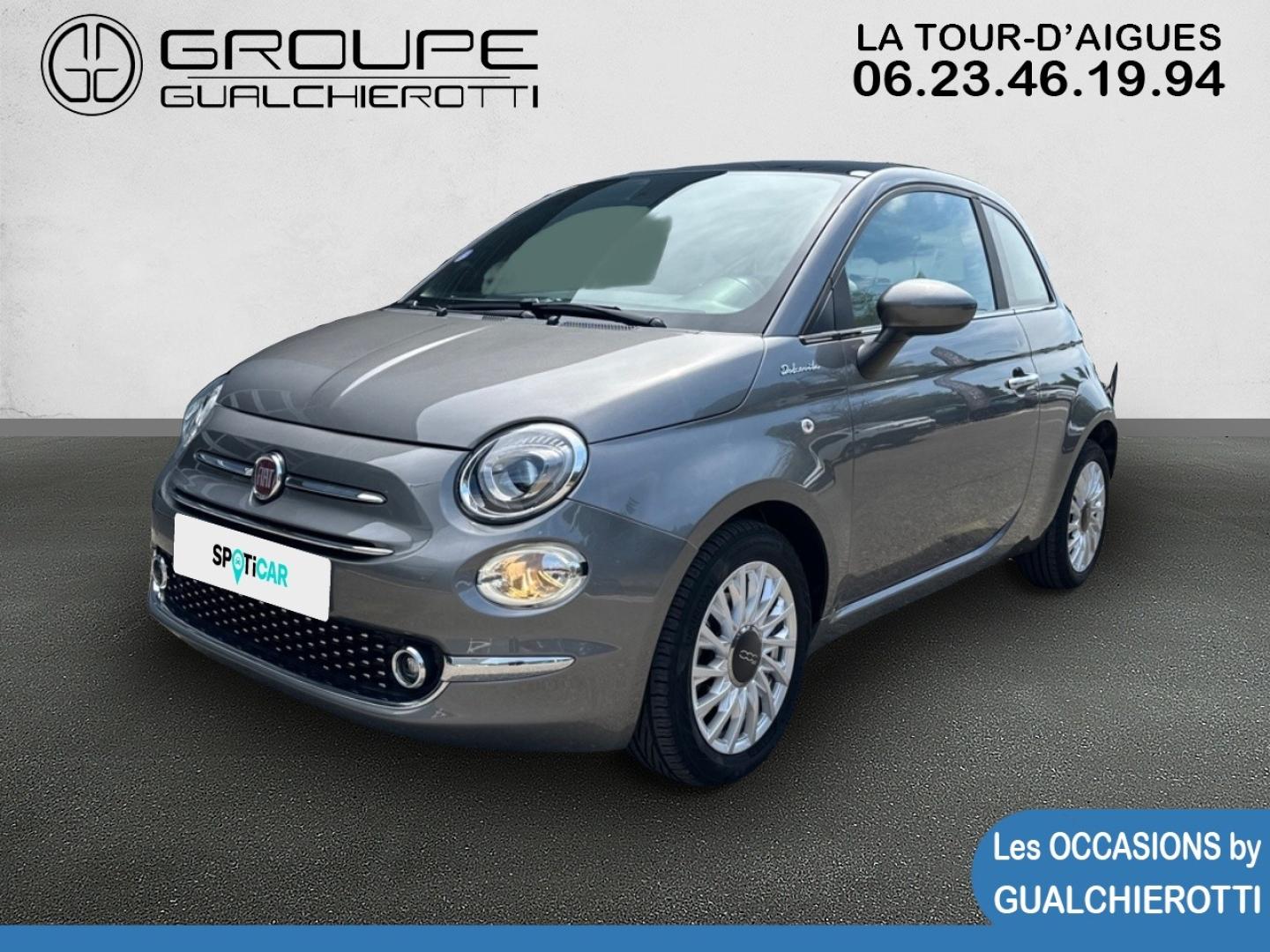 Occasion FIAT 500 1.0 70ch BSG S&S Dolcevita 12990€ - GUALCHIEROTTI La Tour d'Aigue