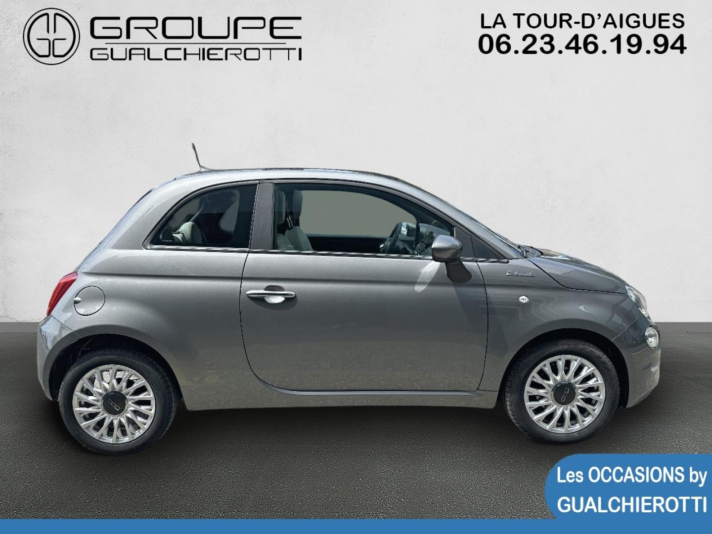 Occasion FIAT 500 1.0 70ch BSG S&S Dolcevita 12990€ - GUALCHIEROTTI La Tour d'Aigue