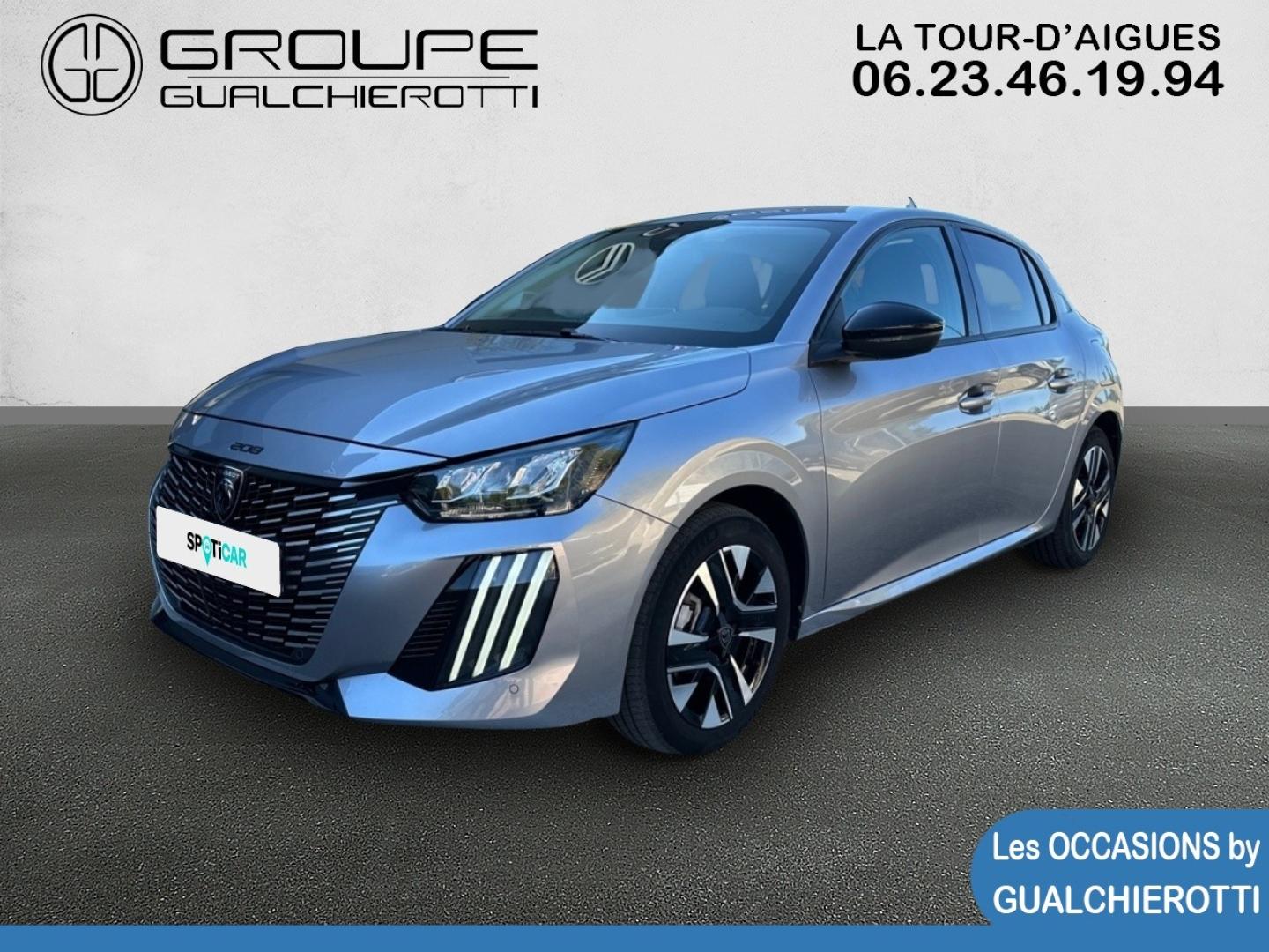 Occasion PEUGEOT 208 1.2 Hybrid 100ch Allure e-DCS6 17990€ - GUALCHIEROTTI La Tour d'Aigue