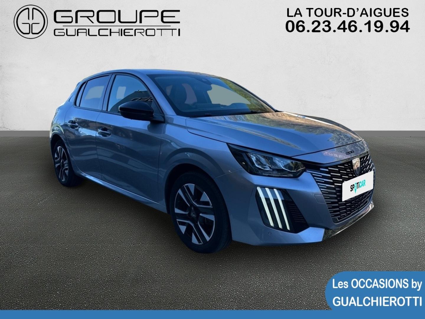 Occasion PEUGEOT 208 1.2 Hybrid 100ch Allure e-DCS6 17990€ - GUALCHIEROTTI La Tour d'Aigue