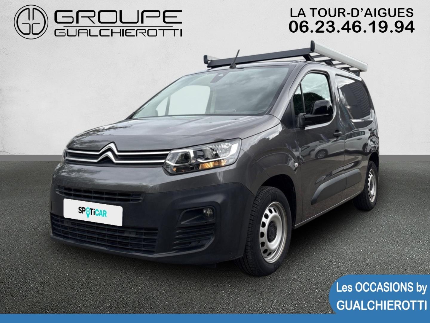 Occasion CITROEN Berlingo Van M 650kg BlueHDi 130ch S&S EAT8 Pack Premium Connect 17990€ - GUALCHIEROTTI La Tour d'Aigue