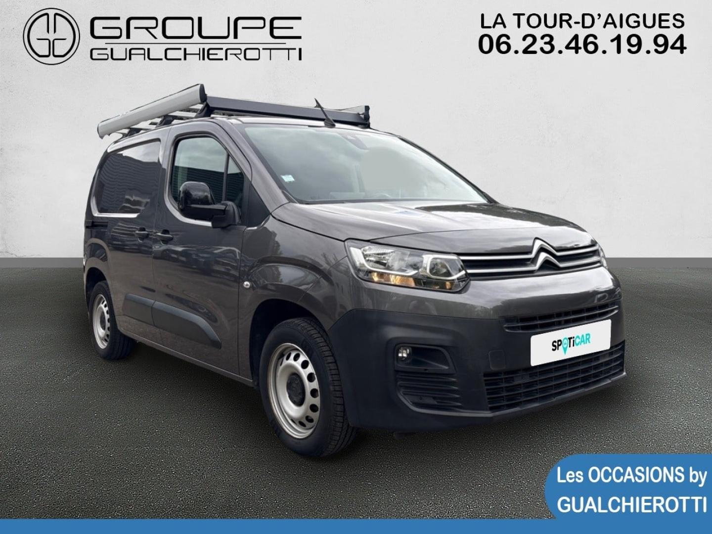 Occasion CITROEN Berlingo Van M 650kg BlueHDi 130ch S&S EAT8 Pack Premium Connect 17990€ - GUALCHIEROTTI La Tour d'Aigue