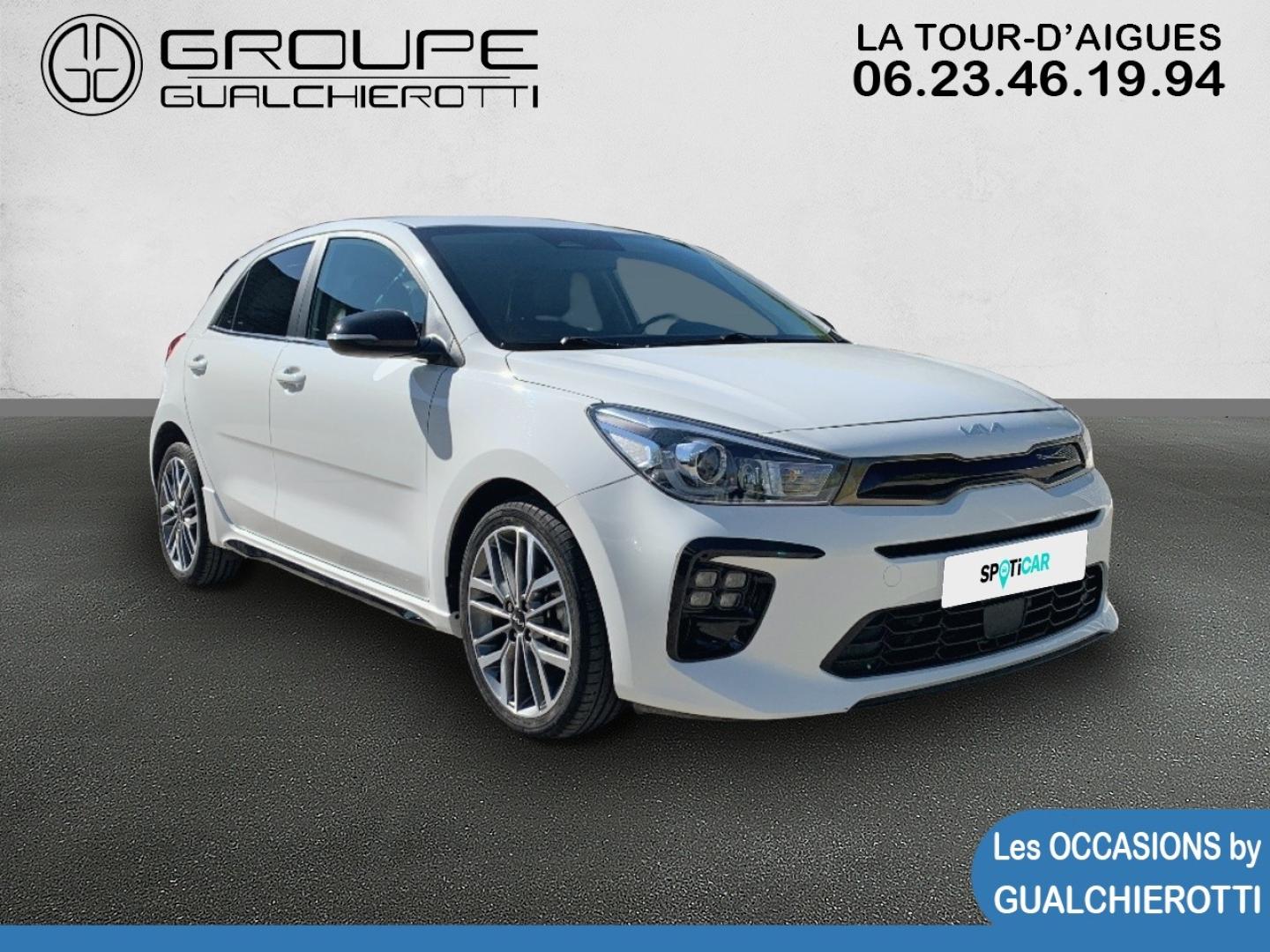 Occasion KIA Rio 1.0 T-GDI 120ch MHEV GT-Line iBVM6 15990€ - GUALCHIEROTTI La Tour d'Aigue