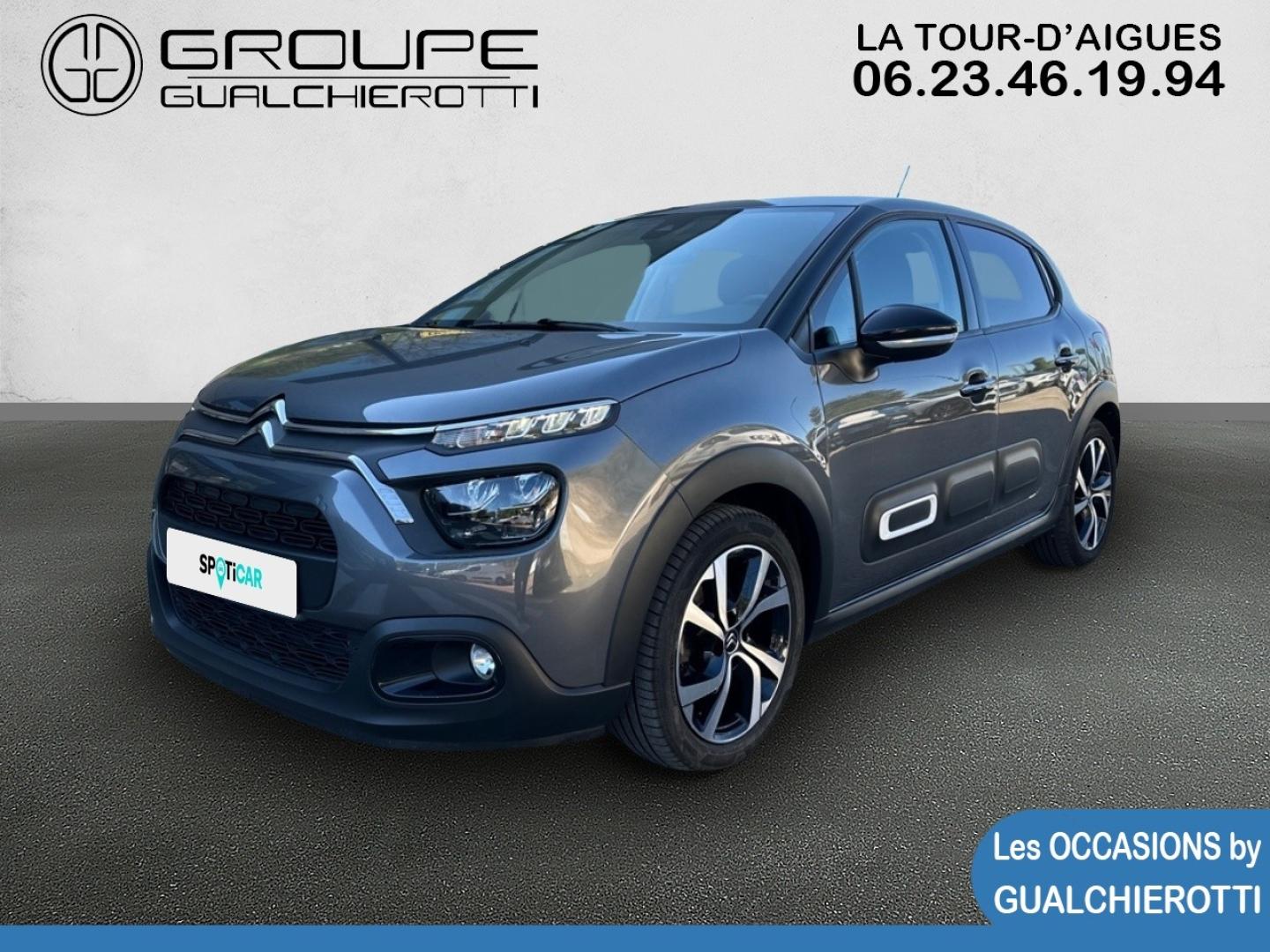 Occasion CITROEN C3 1.2 PureTech 110ch S&S Shine Pack  EAT6 12490€ - GUALCHIEROTTI La Tour d'Aigue