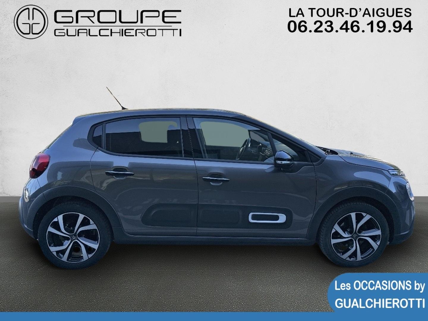 Occasion CITROEN C3 1.2 PureTech 110ch S&S Shine Pack EAT6 12490€ - GUALCHIEROTTI La Tour d'Aigue