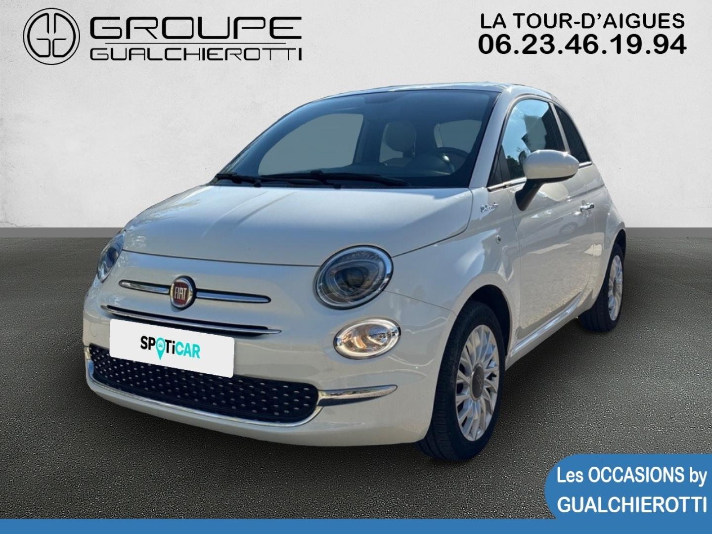Occasion FIAT 500 1.0 70ch BSG S&S Dolcevita 13990€ - GUALCHIEROTTI La Tour d'Aigue