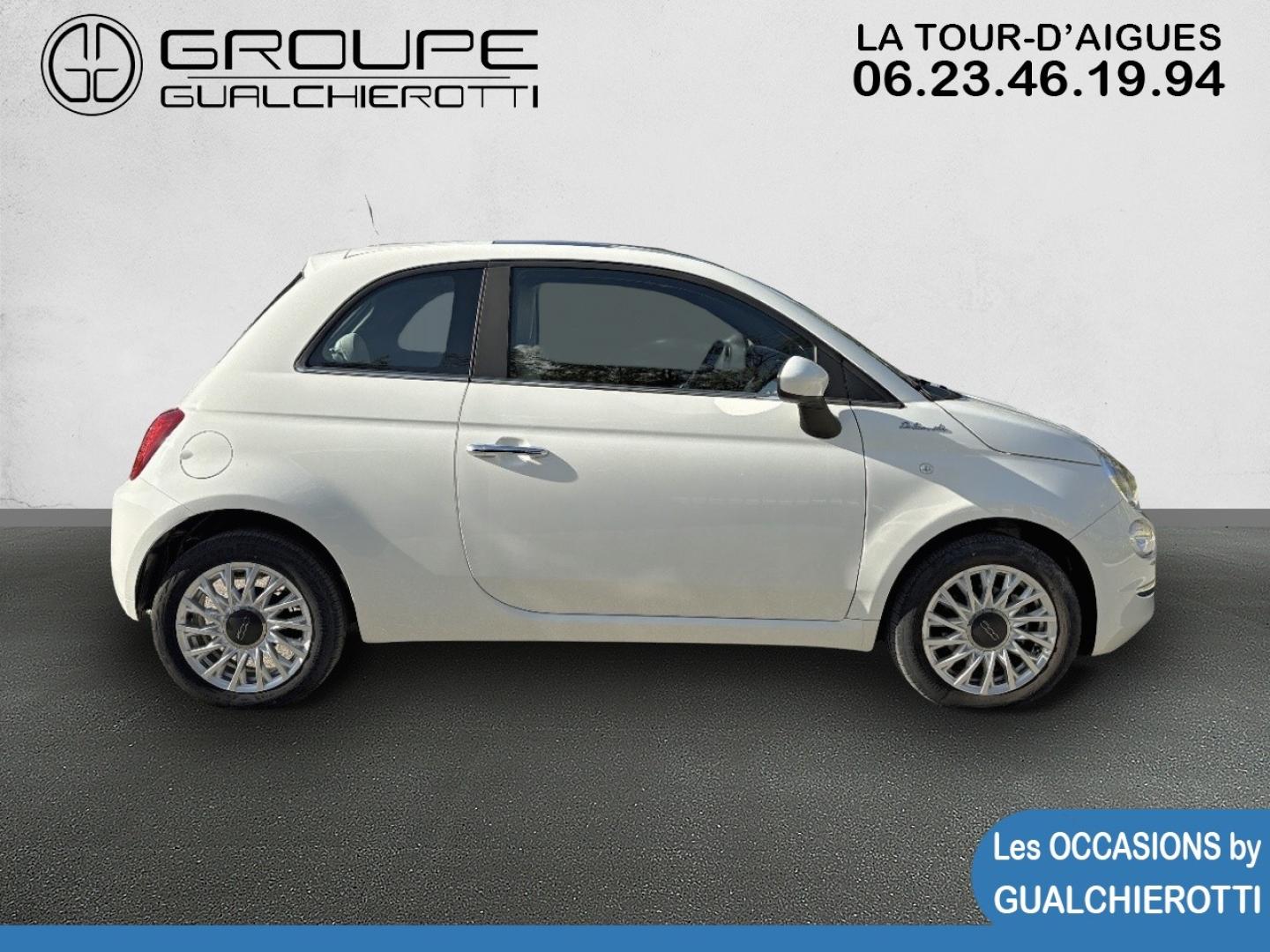 Occasion FIAT 500 1.0 70ch BSG S&S Dolcevita 13990€ - GUALCHIEROTTI La Tour d'Aigue