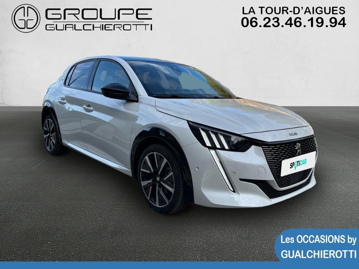 Occasion PEUGEOT 208 1.2 PureTech 130ch S&S GT EAT8 16990€ - GUALCHIEROTTI La Tour d'Aigue